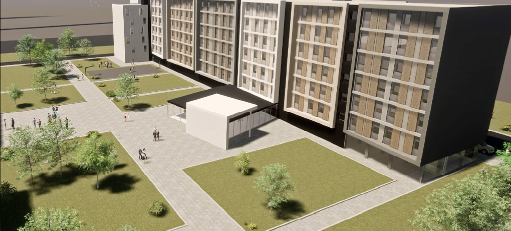 Ex Area Saint Gobain, Student house DoveVivo S.p.A Fondo Erasmo